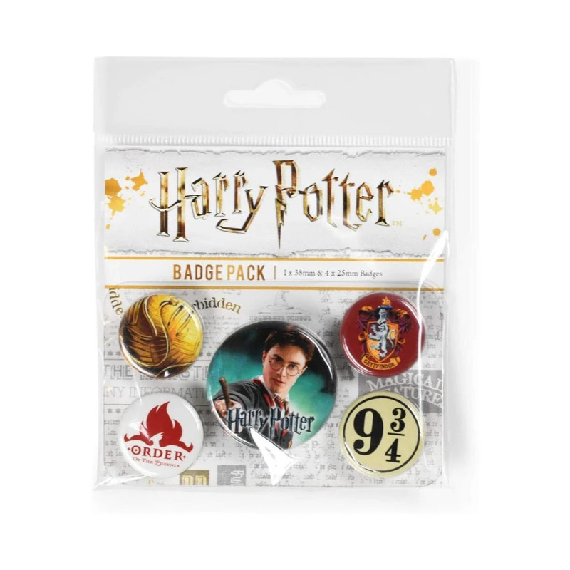 Harry Potter - Gryffindor Button Badge Pack - أكسسوار